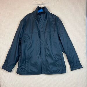 Marc New York Andrew Marc Men's Coat Jacket Faux Fur Lined Black Size XXL